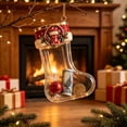thumbnail image 5 of LEFXSMR Transparent Christmas Stockings, 3.93" Embossed Hanging Christmas Stocking, Stockings Christmas Decorations for Party Supplies Kids Gifts, 5 of 7
