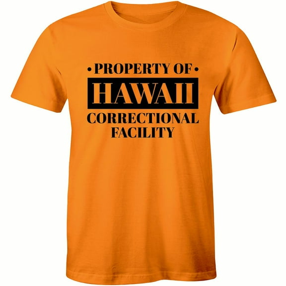Property Of Hawaii Correctional facility Community Jail Prison Inmate Men Tee