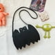 thumbnail image 3 of Bolsa de hombro de murciélago de Halloween para chicas adolescentes bandolera Ehuebsd de cuero PU bandolera para fiesta, 3 of 3
