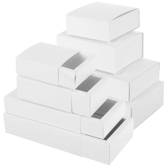 TABLETREANDS 8Pcs Paper Drawer Box for Friends Goodie Box 5.91X3.15X1.57in