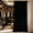 Black, variant on Light Filtering Velvet Curtain 1 Panel, 3 Inch Rod Pocket, 13 Colors, 104x84/104x96/104x108 Inches, Multi-Purpose Room Divider, Pet Friendly & Eco Friendly