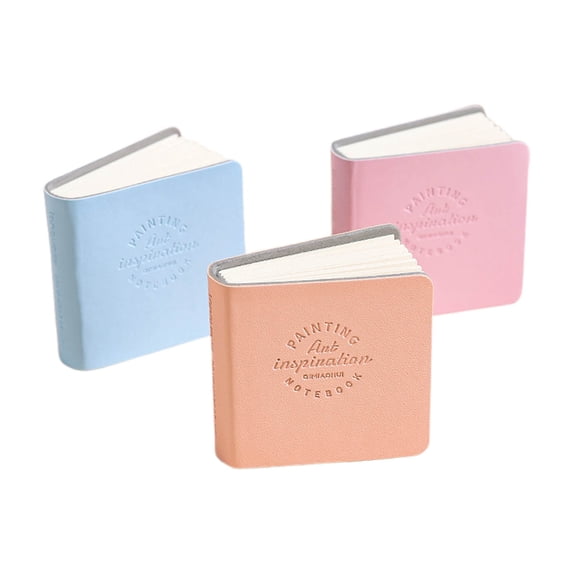 3 Pc Watercolor Sketchbook Watercolor Journal 300 GSM Paper Portable Small Pocket Notebook 48 Pages Each Painter Art Supplies Pocket Art Sket