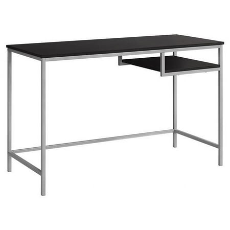 UPC: 0680796012694 | Computer Desk  Home Office  Laptop  48 L  Work  Metal  Laminate  Brown  Grey  Contemporary  Modern