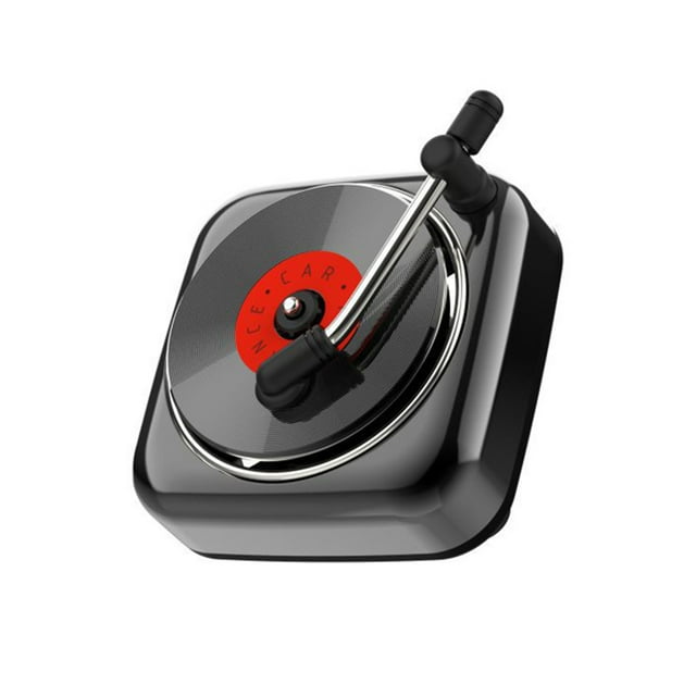 CARTTOU Record Player Air Freshener Car Aromatherapy Diffuser Vent Clip Car Air Conditioning Outlet Decoration for Auto