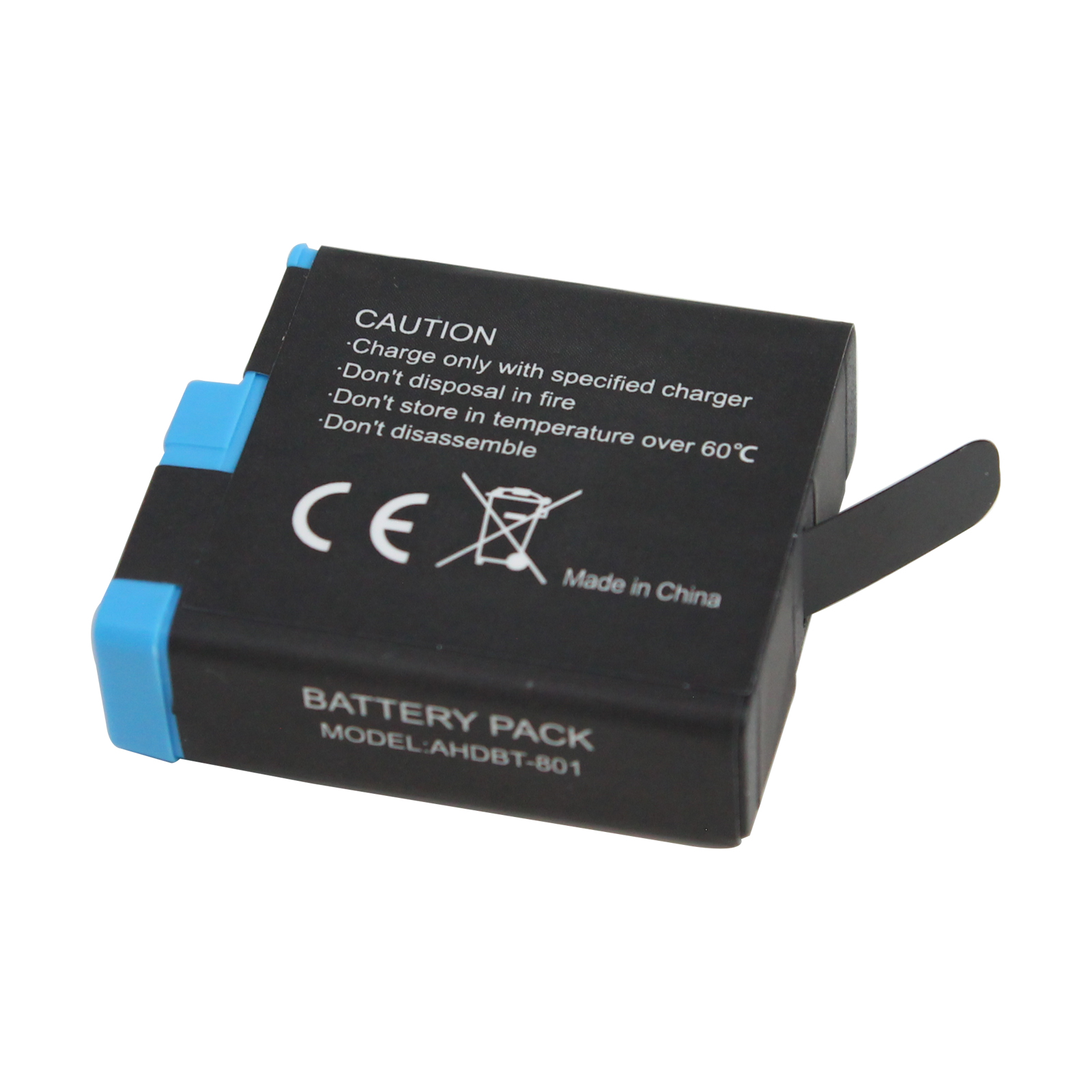 AHDBT-801 Battery Replacement for GoPro AHDBT-801 Camera - Compatible with SPJB1B Fully Decoded Battery - image 2 of 3