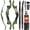 25lbs Military Green, variant on Junxing H3 Archery F Interface 62" Recurve Bow 19" Riser 25-60lbs Limbs Hunting Target