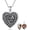 2-Iris, variant on Birth Flower Locket Necklace for Women 925 Sterling Silver Flower Butterfly Heart Photo Locket Necklaces Birthday Jewelry Gifts for Mom Daughter Wife Sister