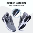thumbnail image 4 of AHUSIR Mens Walking Shoes Non Slip Running Shoes Workout Athletic Tennis Breathable Shoes Gym Sneakers US 7-13, 4 of 9