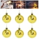 thumbnail image 5 of 6pcs Bola de árbol de Navidad Oficina en casa Centro comercial Adorno de árbol de Navidad Adornos colgantes Decoración GeweYeeli HA001503-05, 5 of 7