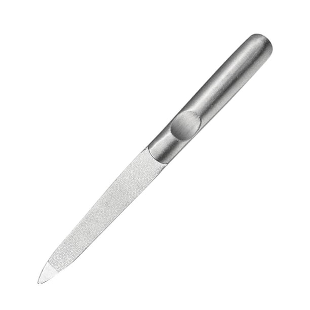 Herramienta De Pedicura De Manicura De Búfer de material acero Inoxidable Con Doble Lado