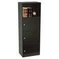 thumbnail image 6 of Convenience Concepts XTRA-Storage 3 Door Cabinet in Black Wood Finish, 6 of 6