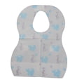 thumbnail image 3 of 20 baberos desechables para bebés con recogedor de alimentos, tamaño para bebés y , impermeables para protección a prueba de f Macarena  Baberos impermeables para niños pequeños, 3 of 7