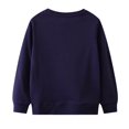 thumbnail image 4 of YDFCWXW Toddler Boys Cotton Lightweight Winter Warm Sweatshirt, Crewneck Pullover Top for Kids (Dark Blue, 3-4 Years), 4 of 7
