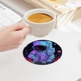 thumbnail image 4 of Mouse Pad With Wrist Support, Ergonomic Mouse Pad With Memory Foam Wrist Rest Cushion, Non- Rubber Base Gaming Mice Pad For Home Office Computer Laptop,Cyberpunk Space, 4 of 4