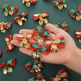 thumbnail image 4 of Mini adornos colgantes de árbol de Navidad, decoración artesanal para fiesta, boda, hogar, regalo de Navidad, 12/24 piezas, 4 of 4