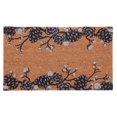 thumbnail image 1 of Christmas Coir Door Mat Pinecone & Berries, 1 of 4