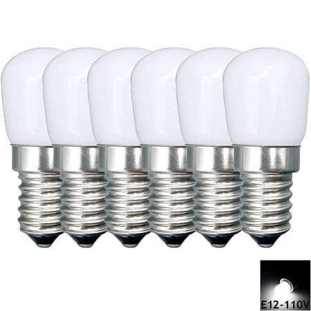 

Rosnek LED Refrigerator Light Bulbs 110V/220V Fridge Corn Bulbs E14/E12 Base 1/2/4/6/10Pcs