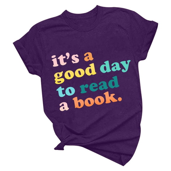 AOOCHASLIY Summer, Unisex Funny Printed Pattern Casual Trendy Round Neck Short Sleeve Tops