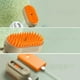 thumbnail image 5 of Cepillo de pelo multifuncional para perros y gatos para eliminar el pelo enredado y suelto, cepillo para gatos humeante, cepillo humeante para gatos 3 en 1, (caqui), 5 of 5