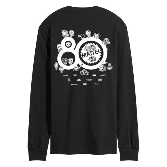 Mattel - 80Th Group - Men's Long Sleeve Graphic T-Shirt