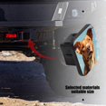 thumbnail image 5 of Hitch Cover Fits For 2-Inch Hitch,Cute Brown And White Dog With Large Earsrubber Trailer Hitch Cover Tube Plug Insert,Car Exterior Accessories, Receiver Tube Hitch Plug, 5 of 6