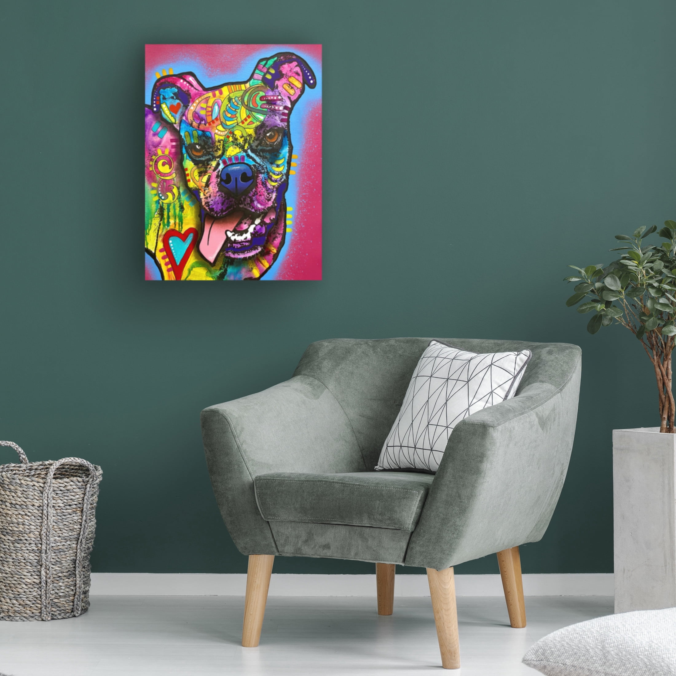 Canvas Wall Art - Dean Russo 'Gotta Get Dem Snoofers' Wall Art for Living Room, Bedroom, or Office Décor by Trademark Fine Art - 35 x 47 Inches