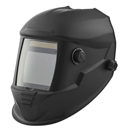 VEVOR Welding Helmet Auto Darkening, 3.94" x 3.15" True Color Welding Hood, Solar-Powered Welder Mask 4 Arc Sensors,Wide Shade 4/5-9/9-13 for TIG MIG Weld Cutting Grinding Application - METIS Series