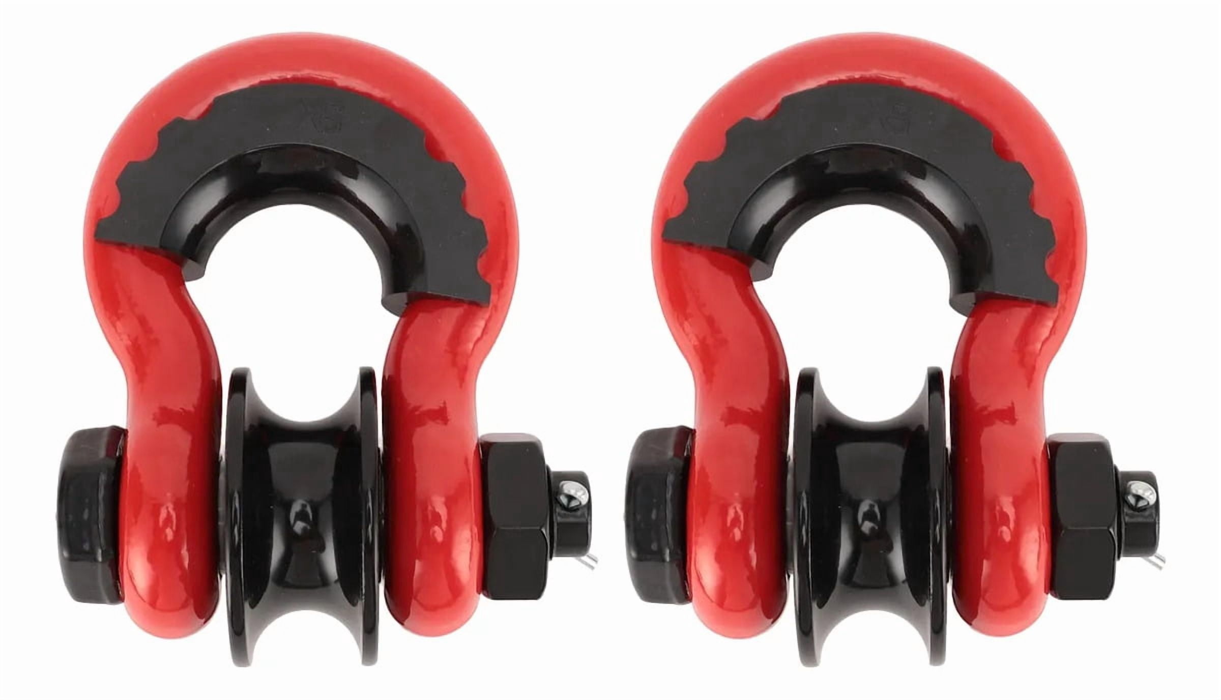 Applicable to 2 Tow Shackle D Rings, 3/4 Inch D Rings,