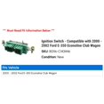 thumbnail image 2 of Ignition Switch - Compatible with 2000 - 2002 Ford E-350 Econoline Club Wagon 2001, 2 of 2