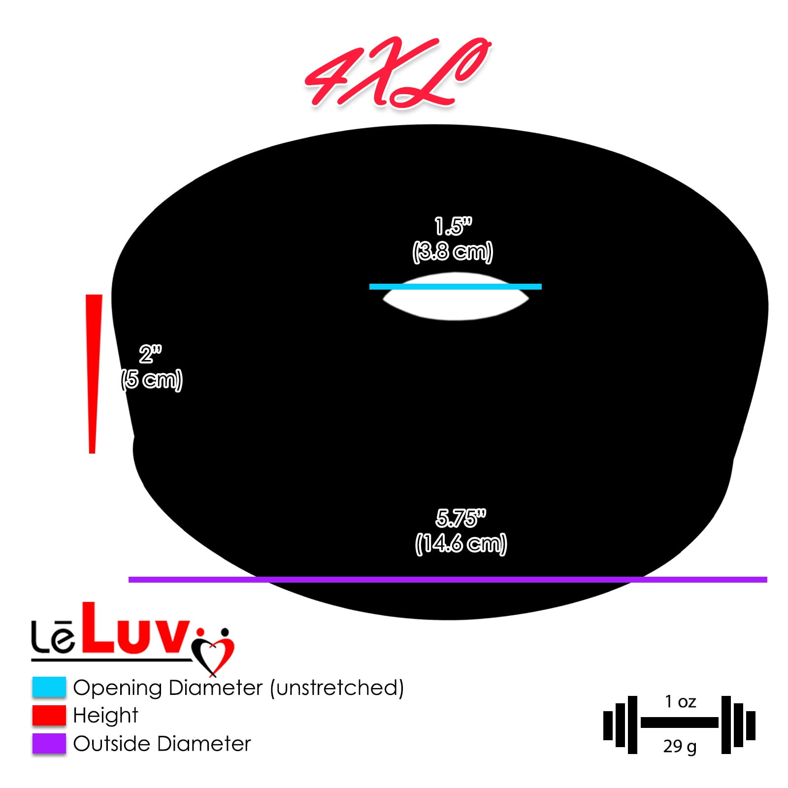 LeLuv Universal Silicone Sleeves Premium Set of 3 for 2.0-2.5 Diameter  Penis Vacuum Pump Cylinders One of Each Size