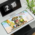 thumbnail image 3 of Scottish Fold Hello Summer with Sunglasses and Surfboard Tropical Vibes Desk Mat Full Keyboard Mouse Pad Cat Lover Kitten Owner Gifts Large Mousepad - 00007, 3 of 5