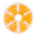 thumbnail image 1 of Almohadillas suaves para amamantar que estimulan la bajada de la leche. Paquete de hielo para uso en frío o calor. naranja, 1 of 9