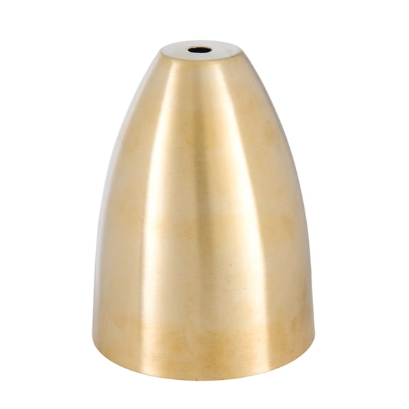 B&P Lamp® Bullet Shape Solid Spun Brass Modern Shade
