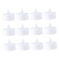 thumbnail image 3 of HEALEEP 24PCS Flameless LED Votive Candles White PP Flickering Tea Lights for Cafe, 3 of 6