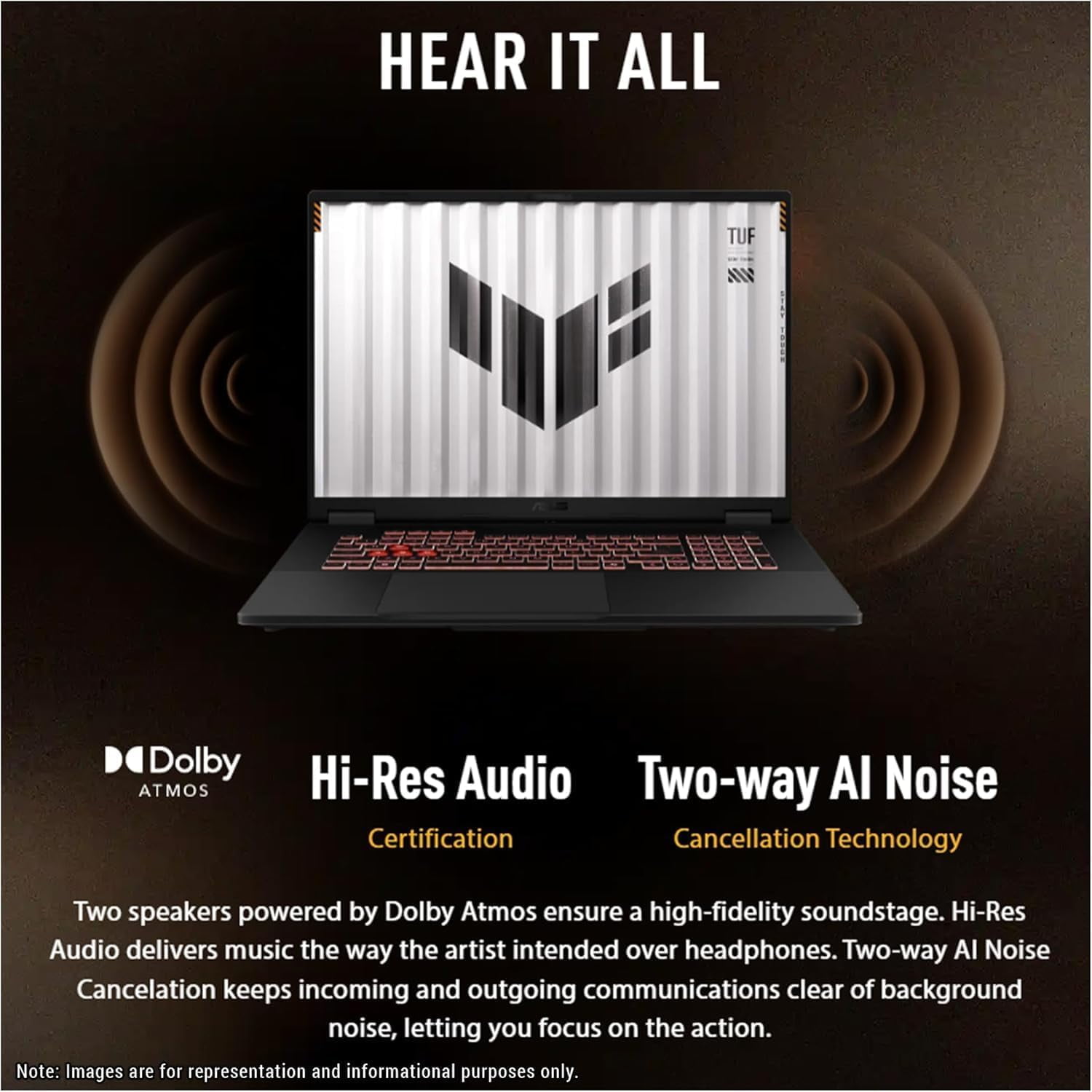 ASUS TUF A16 Gaming Laptop - AMD Ryzen 5 7535HS Beat i7-10875H - RTX 4050 - 32GB RAM| 1TB SSD -Backlit Keyboard RGB - 16" WUXGA 144Hz -Windows 11 -Video Editing -Portatil Gamer PC