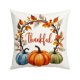 thumbnail image 3 of Mom's Best Fundas de almohada de Acción de Gracias de 17,7 x 17,7 pulgadas, con diseño de calabaza otoñal y tela suave con cremallera oculta para decoración del hogar., 3 of 6