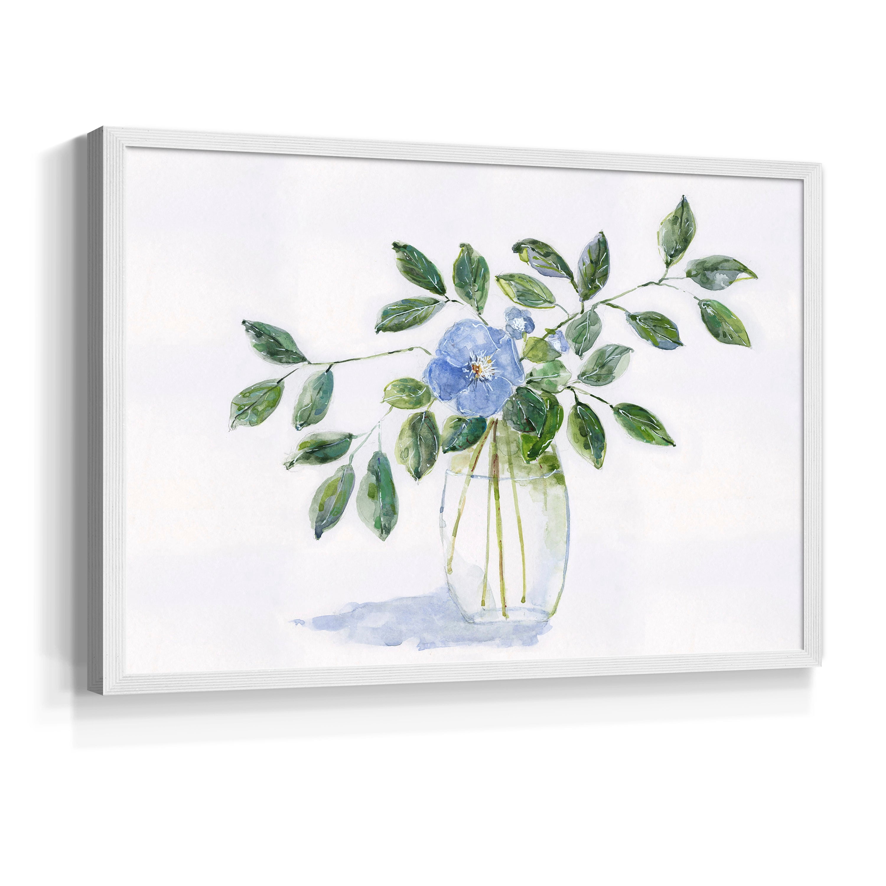Rustic Simplicity II by Sally Swatland - Restickable Framed Giclée Print