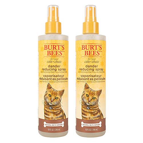 Burt's Bees for Cats Natural Dander Reducing Spray with Colloidal Oat