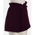 thumbnail image 3 of Aayomet Running Shorts Women Summer Linen Shorts Elastic High Waisted Shorts with Pockets,Brown S, 3 of 4