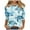 Light Blue, variant on YanHoo 3/4 Sleeve Tunic Tops for Women 3/4 Sleeve Crewneck Loose Fit Top Plus Size Tops for Women 3/4 Sleeve Women 3/4 Sleeve Tshirt 2026 Walmart Prime Sale
