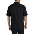 thumbnail image 2 of Dickies Adult Long-Sleeve Blend Work Shirt, Black XX-Large, 2 of 3