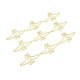 thumbnail image 2 of 100 Clips De Papel Para Evitar Resbalones, Lindos Clips Decorativos De Metal Con Forma De Animal, Pequeños Marcapáginas Para Oficina, Escuela, Dorado, 2 of 14
