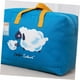 thumbnail image 4 of 1 bolsa de capacidad para edredón para niños, lavable para el hogar con tela, paño de transporte con cremallera, edredones grandes Oxford azules, organizadores, asas de almacenamiento gruesa, 4 of 5
