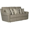 thumbnail image 3 of Catnapper Eastland Power Lay Flat Reclining Sofa in Gray Fabric, 3 of 17