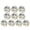 Silver Sequin, variant on NFTIGB 10Pcs 12 inches / 30.48 cm Latex Transparent Confetti Balloons for Birthday Party & Wedding Anniversary, Golden Sequin