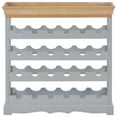 thumbnail image 4 of vidaXL Wine Rack Wine Bottle Holder with Top Tray Floor Wine Cabinet Organizer, 4 of 36