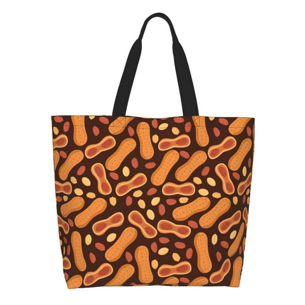 Disketp Peanuts2 Bolsa Tote Estampada para Mujer, Bolso de Hombro y de Mano para Compras y Viajes