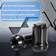thumbnail image 4 of Tuercas de rueda NPAUTO 1/2 x 20 negras para Ford Mustang, F-150, 4 of 9