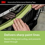 3M 233+ Automotive Refinish Masking Tape, 36mm x 32m, 1 Roll