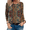 Brown Boho MZ721, variant on Zeagoo Womens Henley Tops Long Sleeve Boho Style Tee Shirts Dressy Outfits Blouses Business Casual